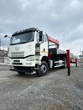FAW J6 бортовой c кму умм