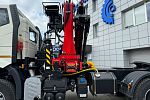 Седельный тягач FAW 3250 с КМУ Sunhunk K-238  