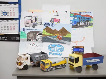 Клиентский день FAW TRUCKS в Уральской долине. 