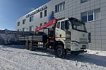 Бортовой автомобиль FAW CA 3250 с КМУ Sunhunk S-2106.