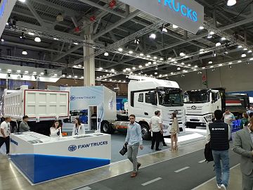 FAW TRUCKS на COMvex 2025.