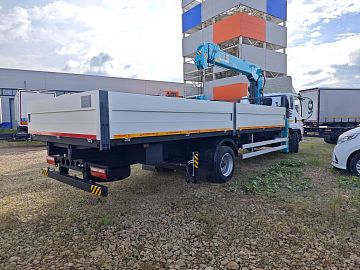 Бортовой  FAW Tiger 6G 12 с КМУ НКТС-5014
