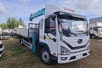 Бортовой  FAW Tiger 6G 12 с КМУ НКТС-5014