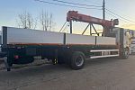 Бортовой автомобиль FAW J6L с КМУ Русман