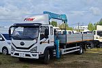 Бортовой  FAW Tiger 6G 12 с КМУ НКТС-5014