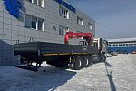 Бортовой автомобиль FAW CA 3250 с КМУ Sunhunk S-2106.