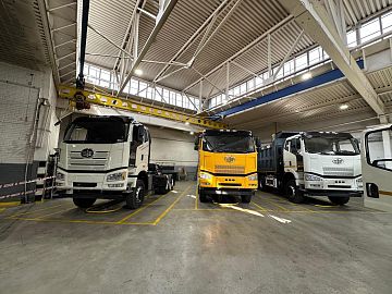 Клиентский день FAW TRUCKS в Уральской долине. 