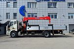Бортовой автомобиль FAW J6L с КМУ Kanglim 2056