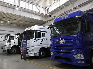 Клиентский день FAW TRUCKS в Уральской долине. 