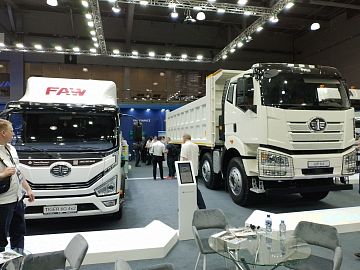 FAW TRUCKS на COMvex 2025.