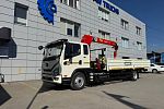Бортовой автомобиль FAW Tiger 4x2 с КМУ ИНМАН 120